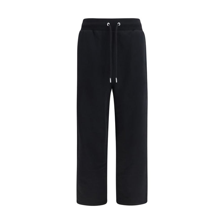 Ami Paris Black Cotton Joggers (Workout Pants)