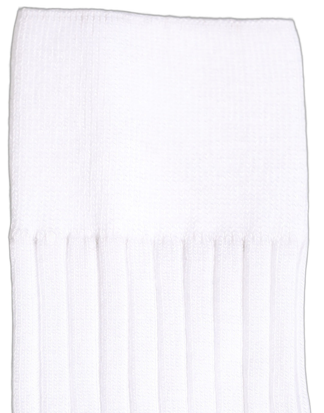 Dolce &amp; Gabbana White Cotton Ribbed Logo Over The Calf Women Socks