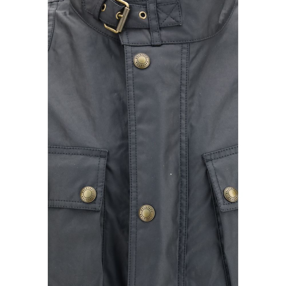 Belstaff Blue Cotton Shell Jacket