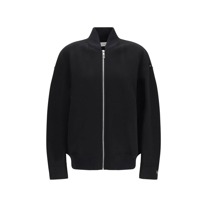 Max Mara Black Wool Oves Aries Full-Length Jacket