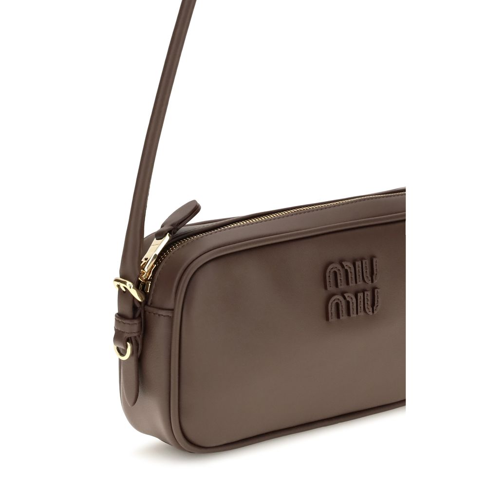 Miu Miu Brown Calf Leather Bos Taurus Wallet