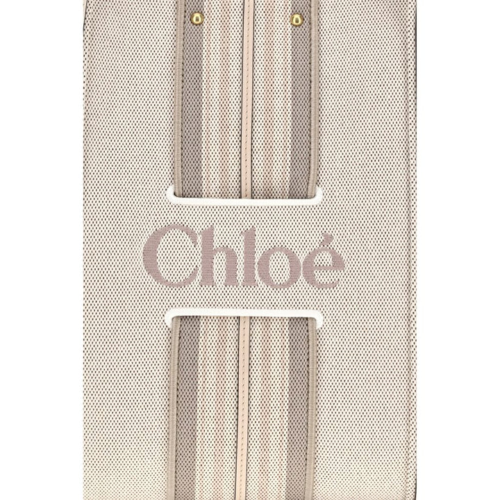 Chloé Beige Cotton Shoulder Bag