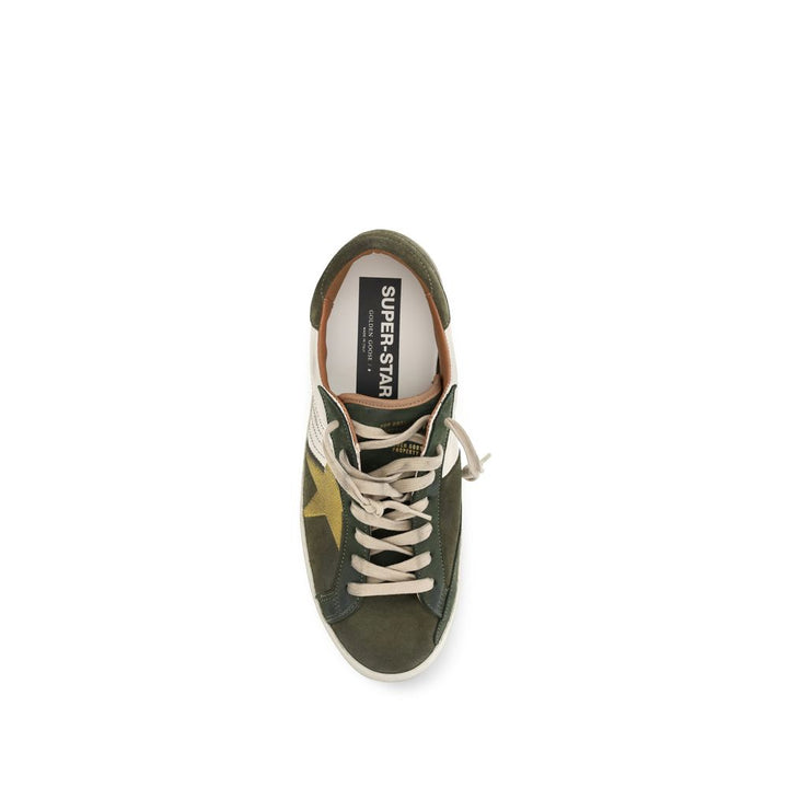 Golden Goose Bicolor Calf Leather Bos Taurus Sneakers