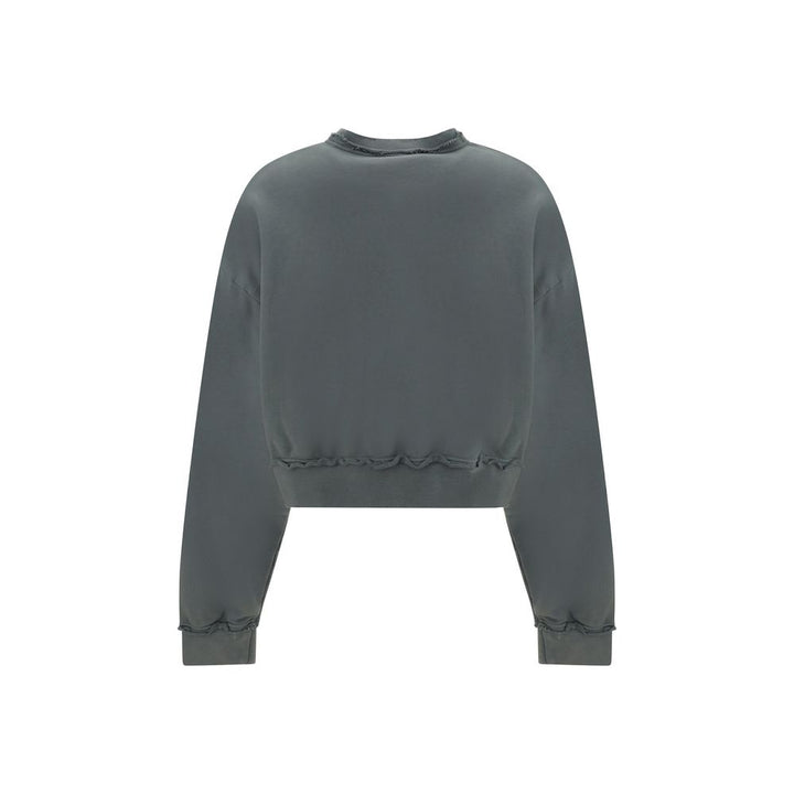 Miu Miu Gray Cotton Sweatshirt