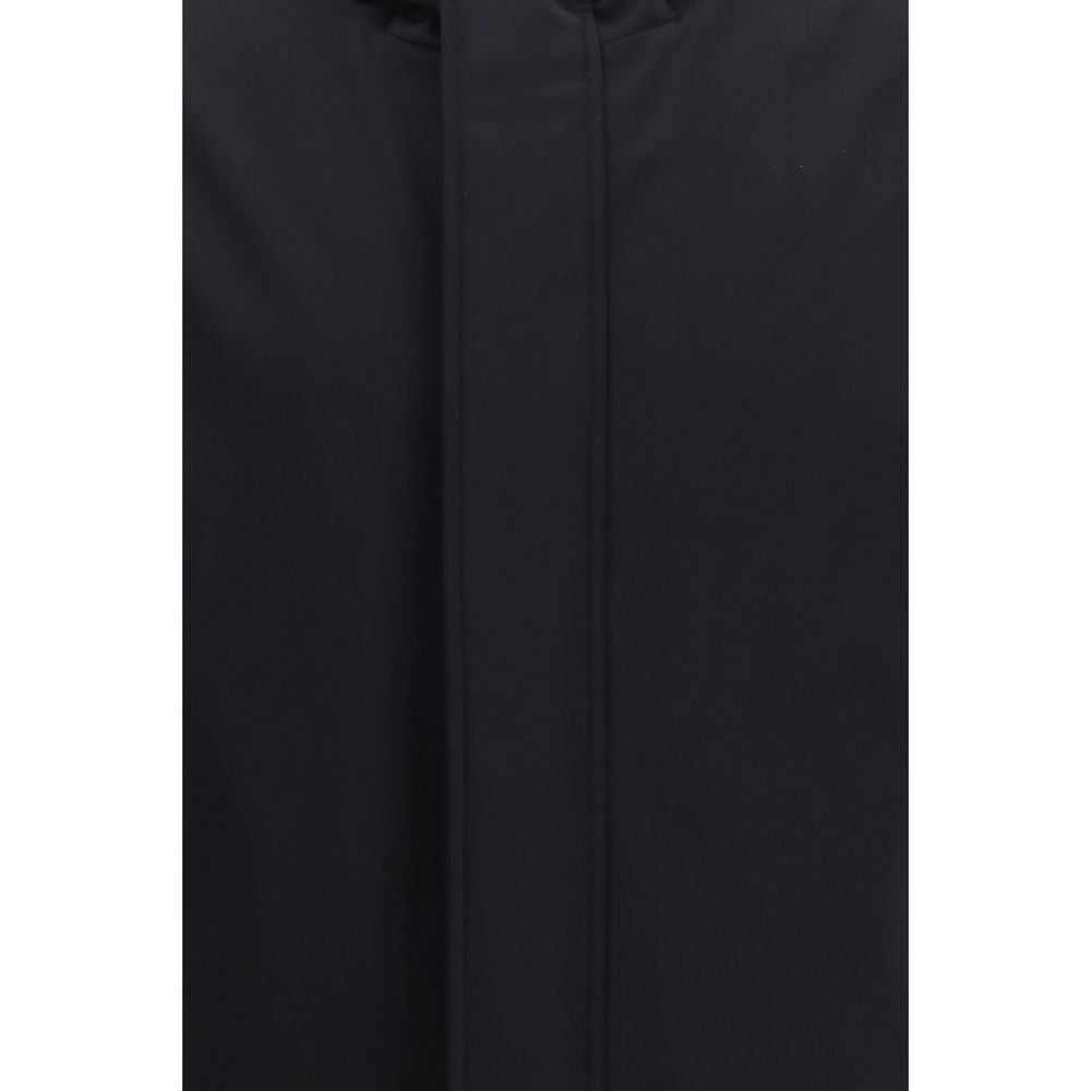 Herno Black Polyester Shell Jacket
