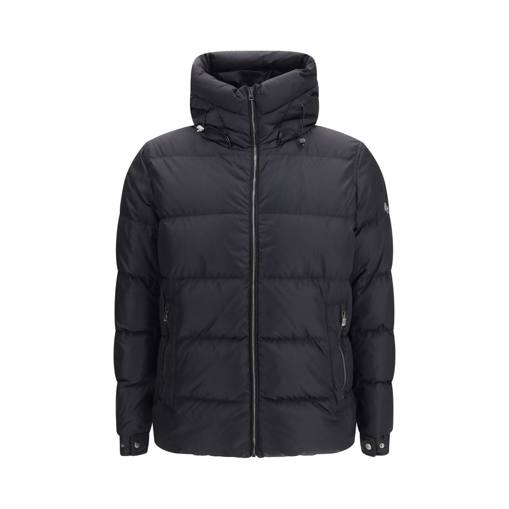 Herno Black Goose Down Shell Jacket