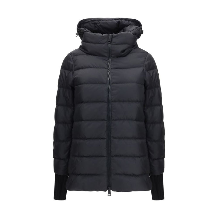 Herno Black Polyester Full-Length Jacket
