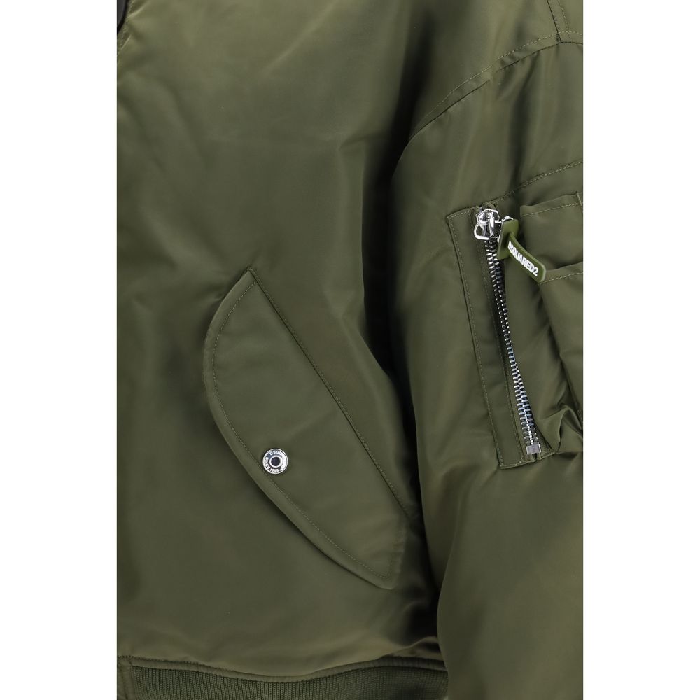 Dsquared² Bicolor Nylon Bomber