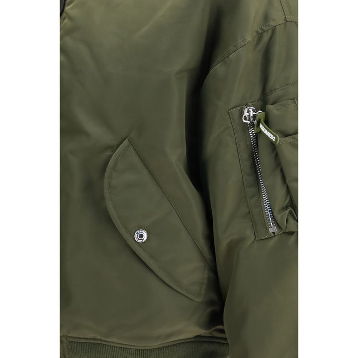 Dsquared² Bicolor Nylon Bomber