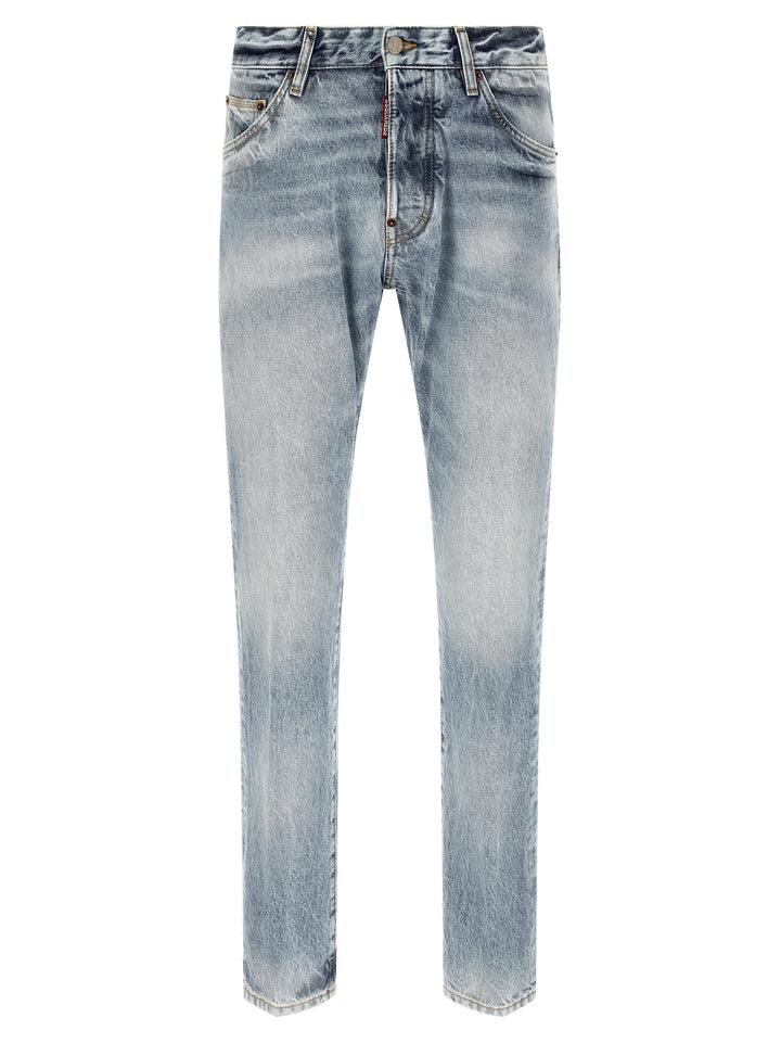 Dsquared² Blue Cotton Jeans Denim
