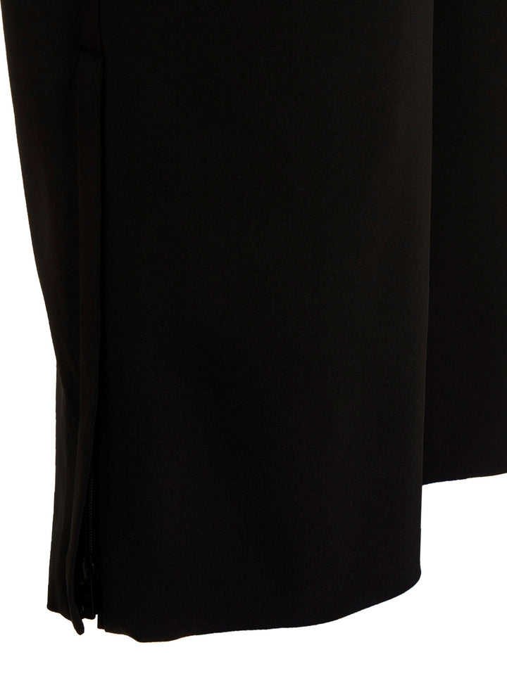Prada Black Polyester Casual Pants