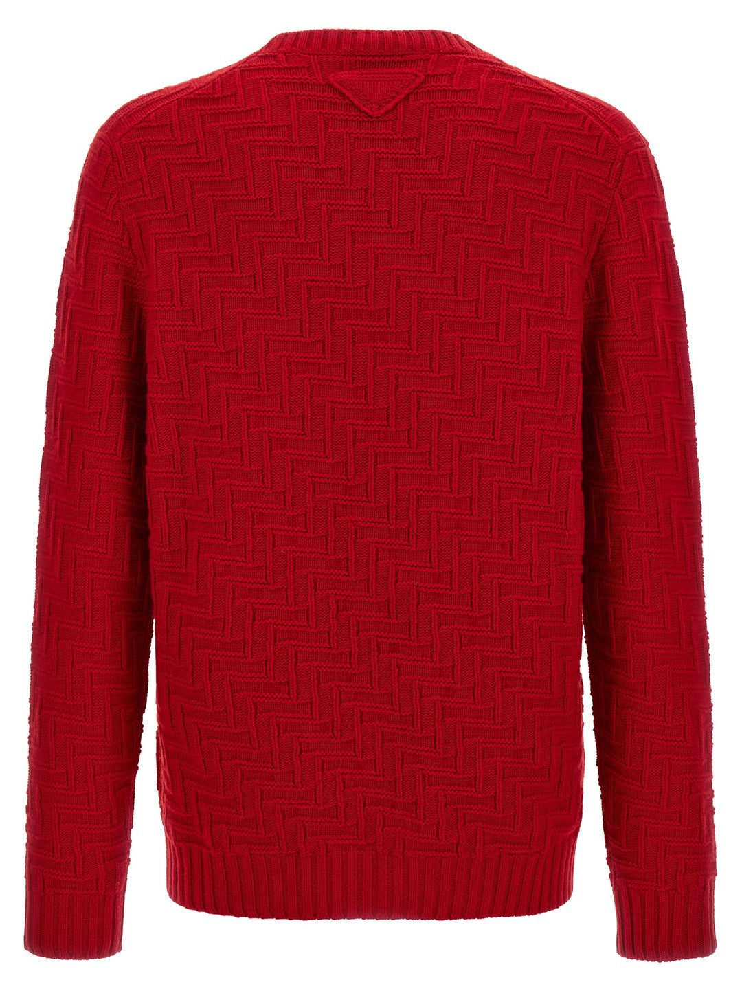 Prada Multicolor Virgin Wool Cardigan