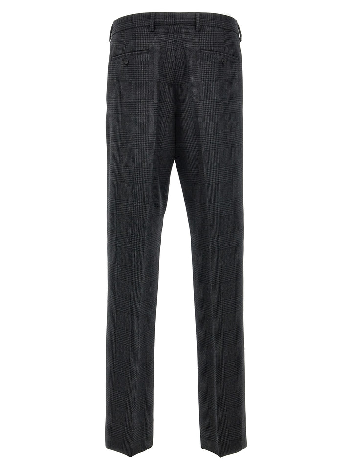 Prada Gray Virgin Wool Dress Pants