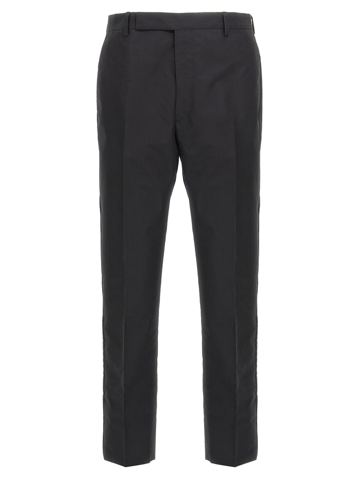 Prada Black Cotton Dress Pants