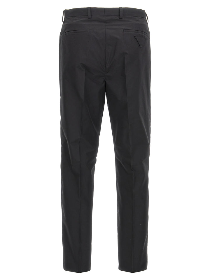 Prada Black Cotton Dress Pants
