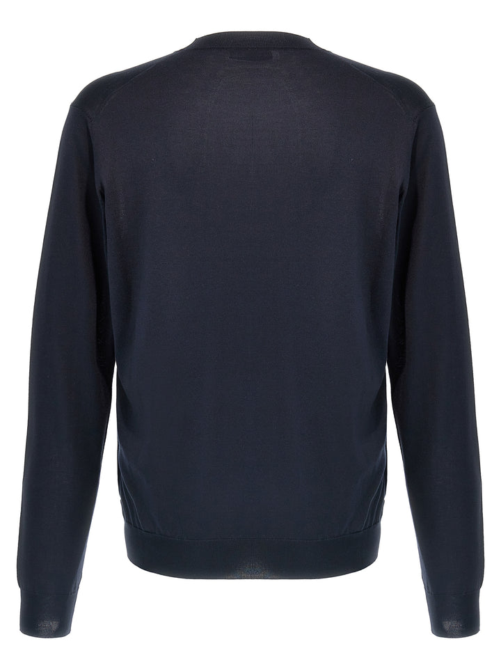 Prada Blue Silk Cardigan