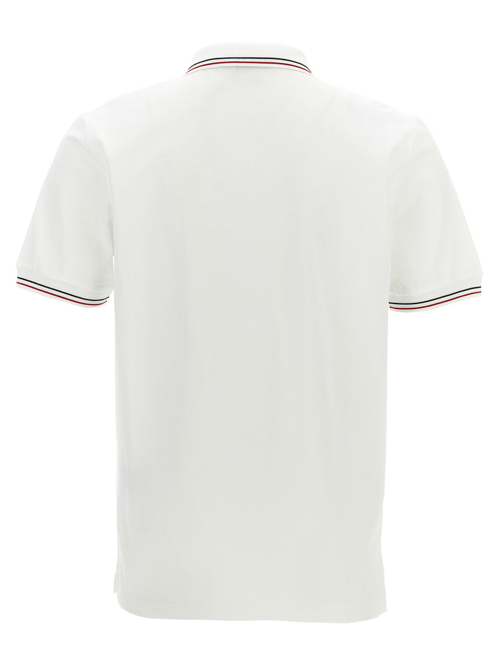 Prada White Cotton Polo Shirt