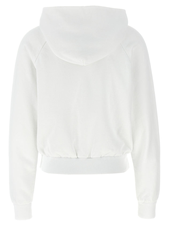 Prada White Cotton Sweatshirt