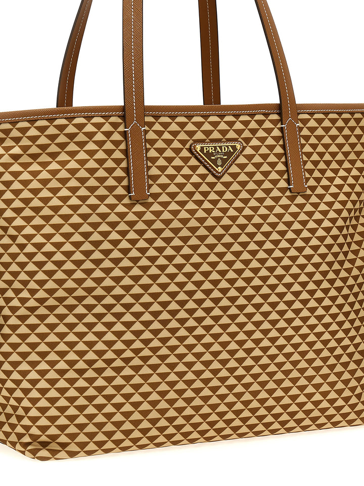 Prada Multicolor Polyamide Tote Bag