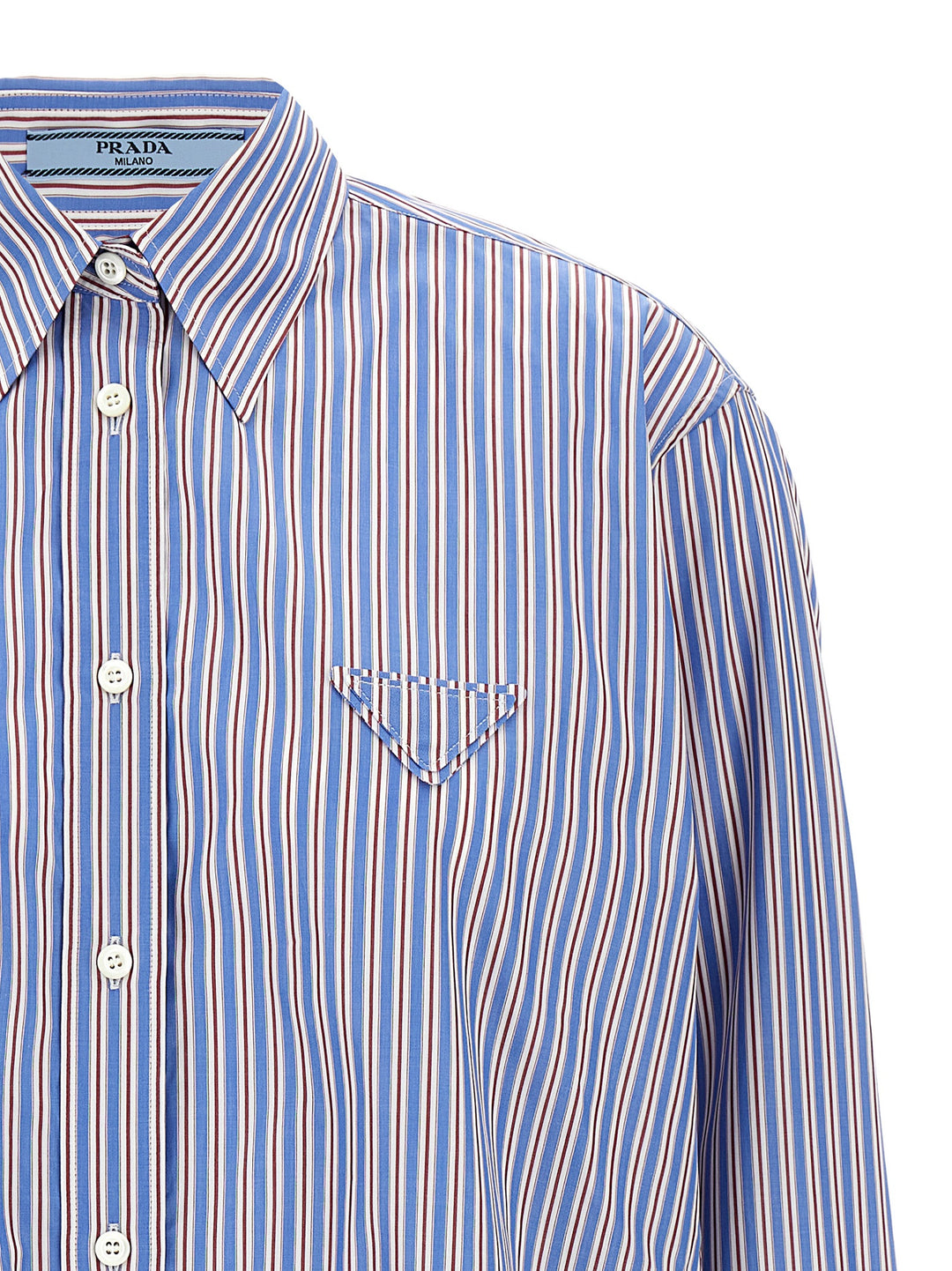 Prada Multicolor Cotton Blouse