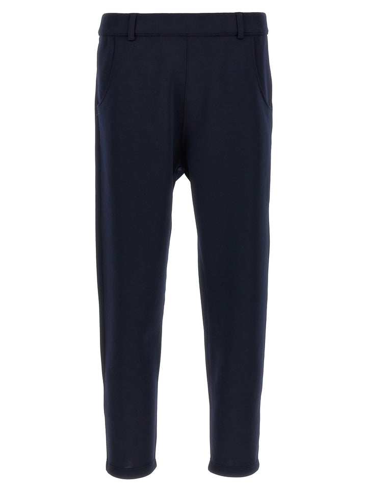 Prada Blue Polyester Casual Pants