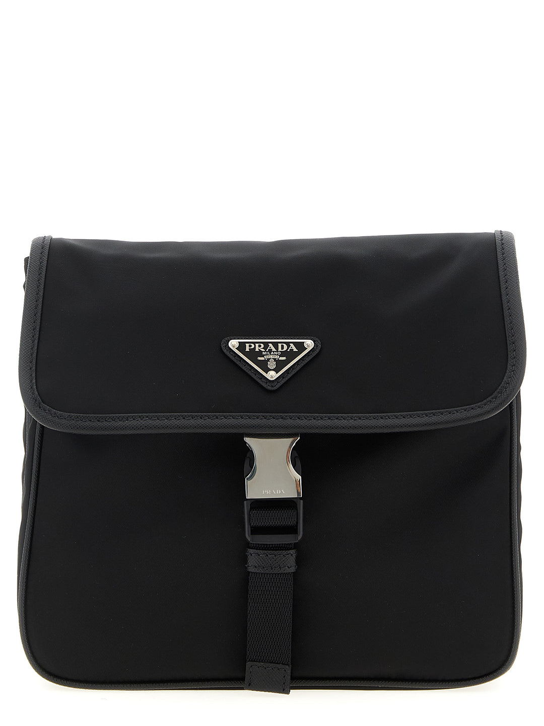 Prada Black Recycled Polyamide Crossbody Bag