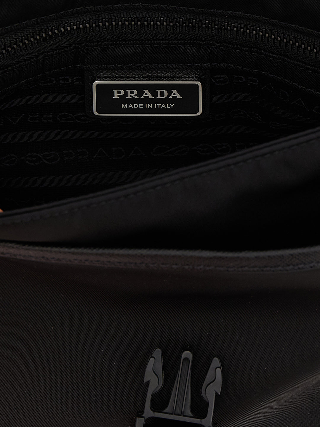 Prada Black Recycled Polyamide Crossbody Bag