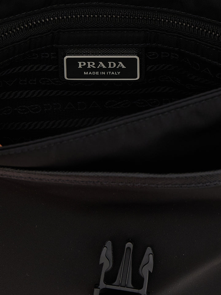 Prada Black Recycled Polyamide Crossbody Bag