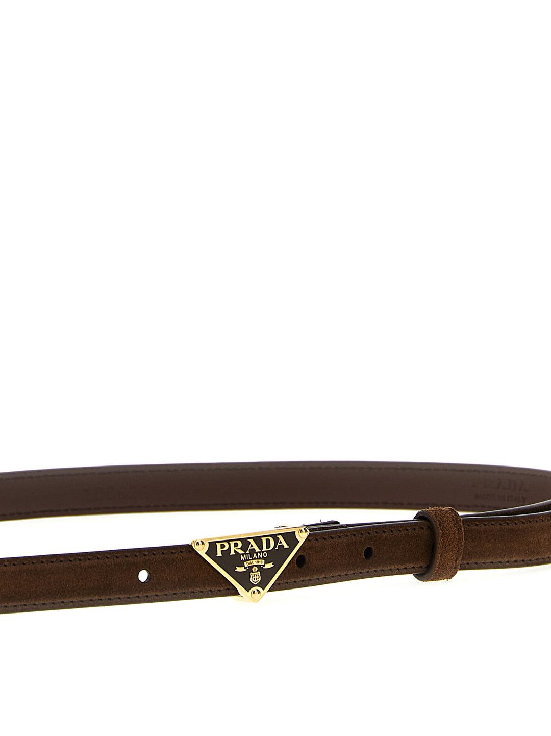 Prada Brown Calfskin Regular Belt
