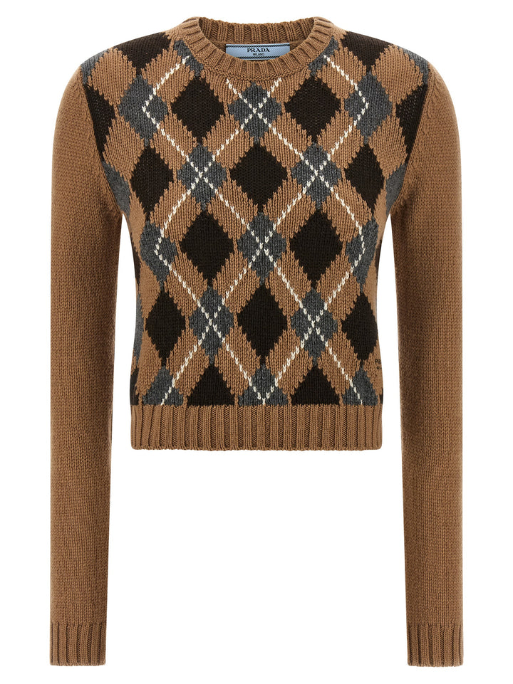 Prada Brown Cashmere Cardigan