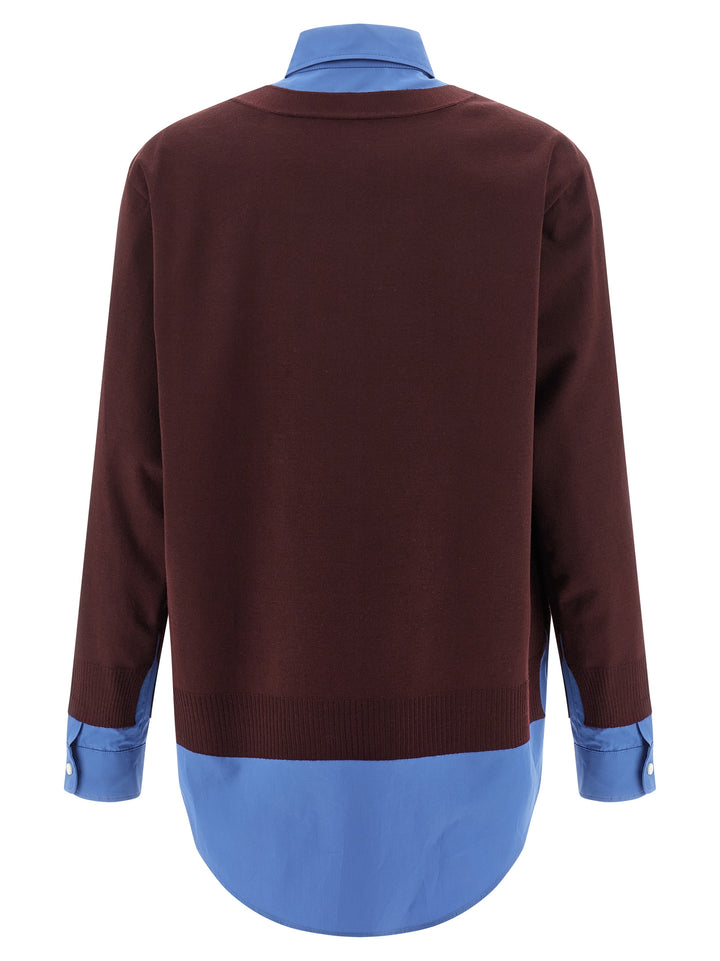 Miu Miu Multicolor Virgin Wool Blouse