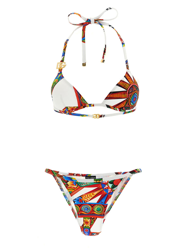Dolce &amp; Gabbana Multicolor Polyamide Bikini
