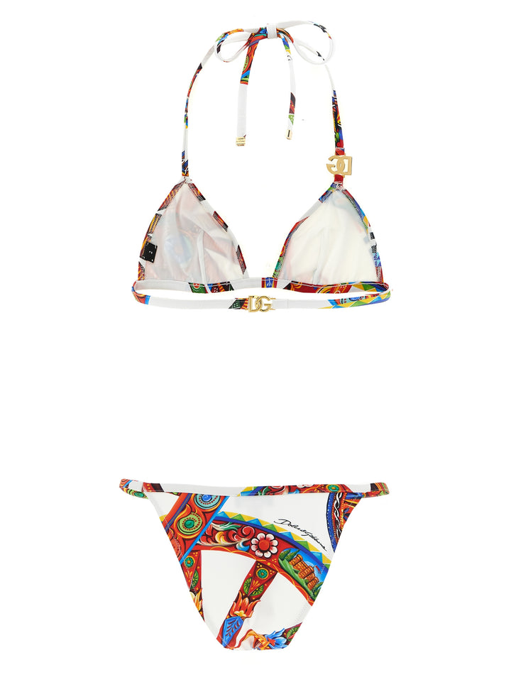 Dolce &amp; Gabbana Multicolor Polyamide Bikini