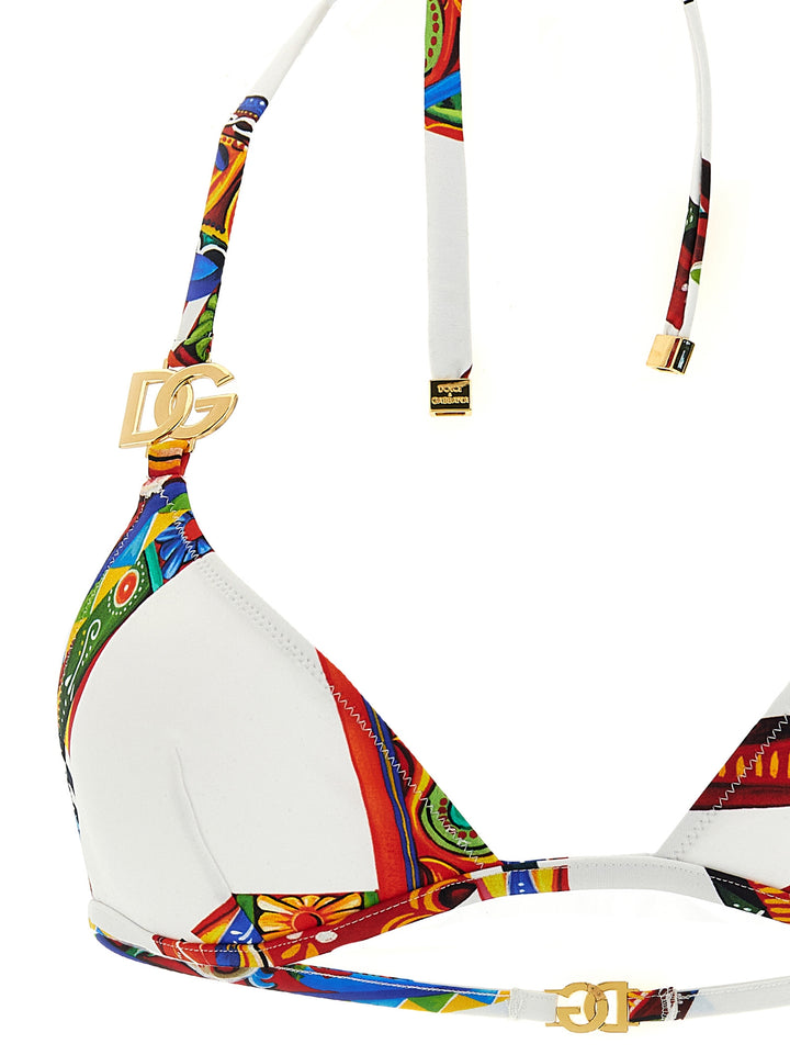 Dolce &amp; Gabbana Multicolor Polyamide Bikini
