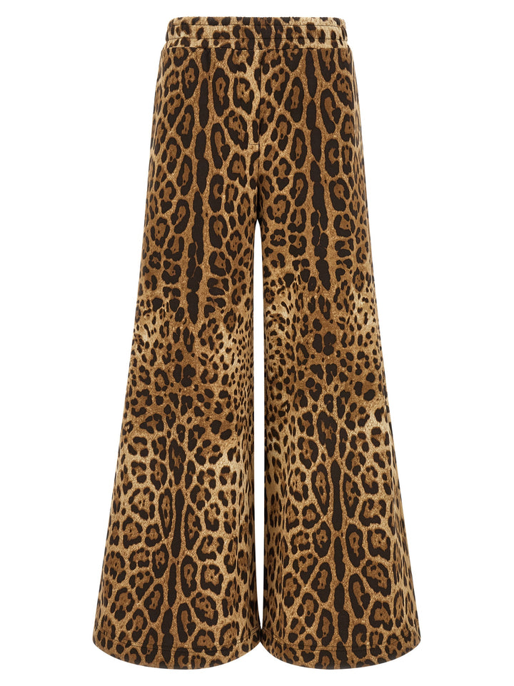 Dolce &amp; Gabbana Brown Cotton Casual Pants