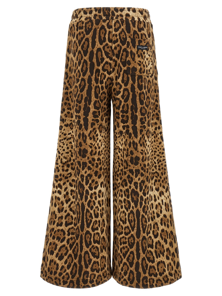 Dolce &amp; Gabbana Brown Cotton Casual Pants