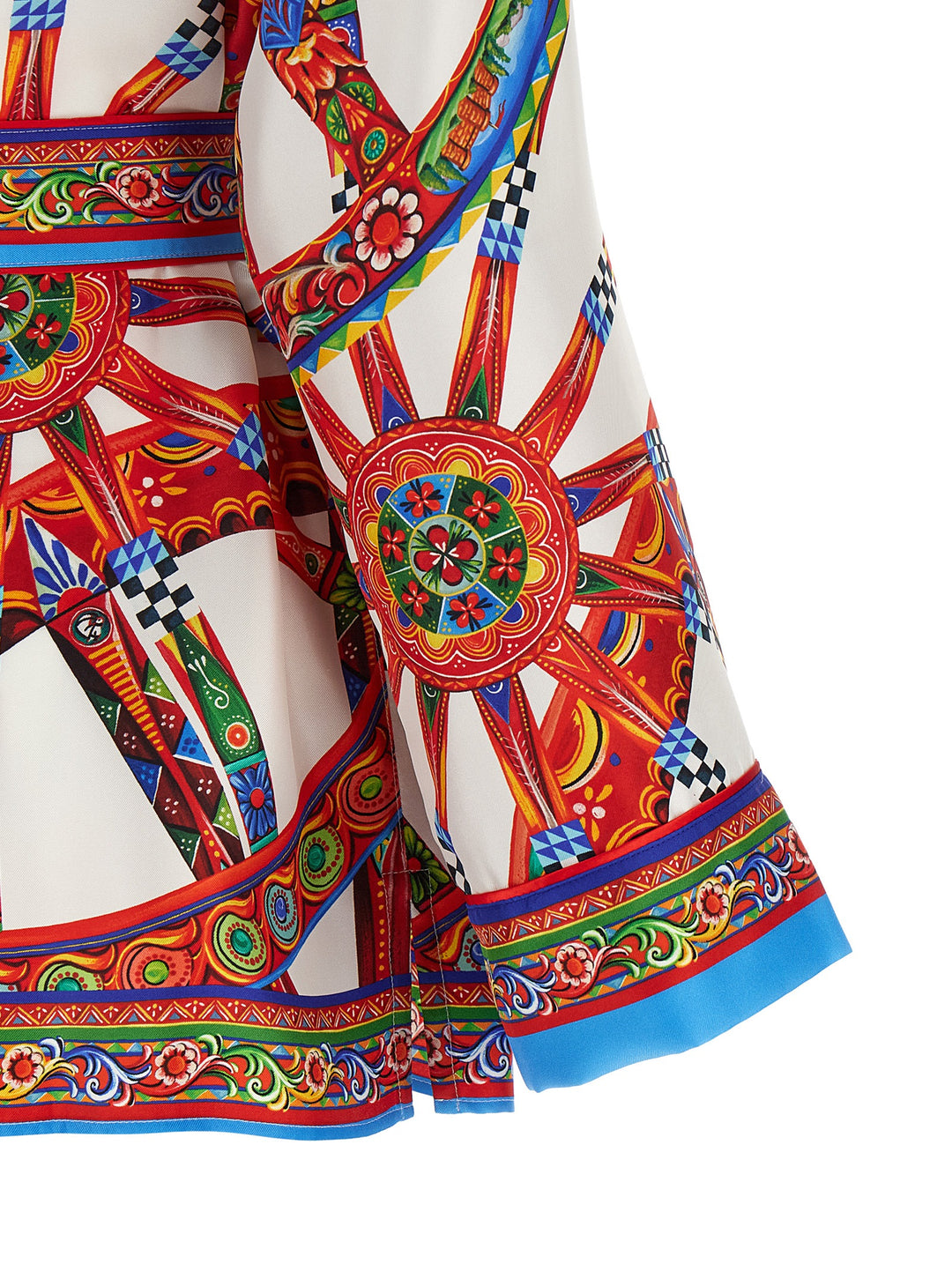 Dolce &amp; Gabbana Multicolor Silk Blouse