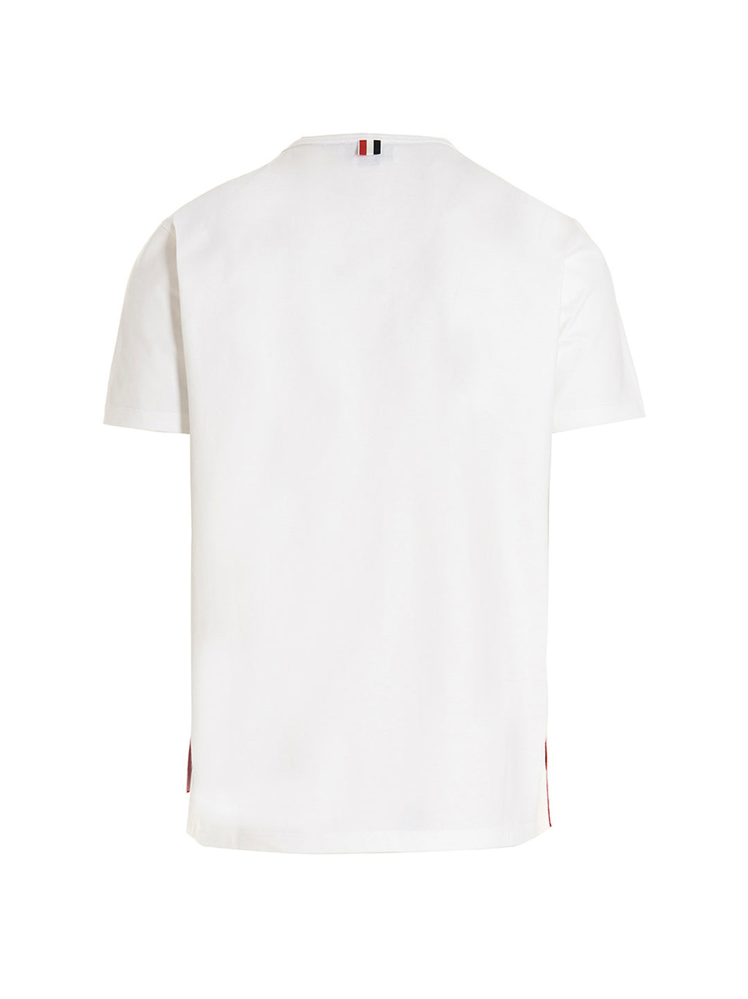 Thom Browne White Cotton T-Shirt
