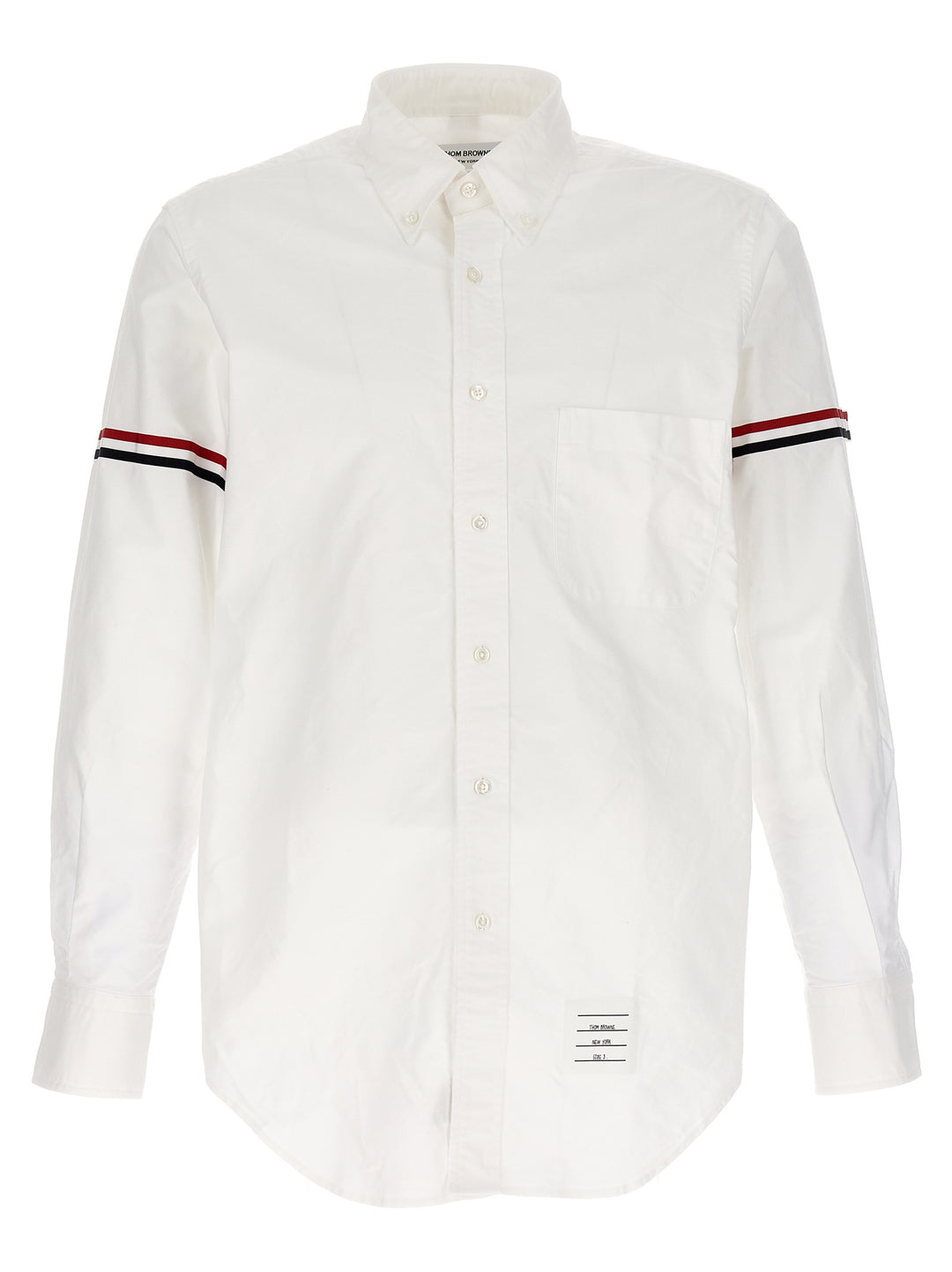 Thom Browne White Cotton Blouse