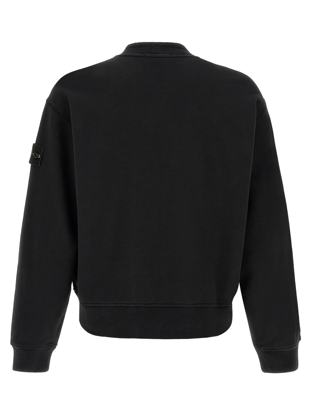 Stone Island Black Cotton Sweatshirt