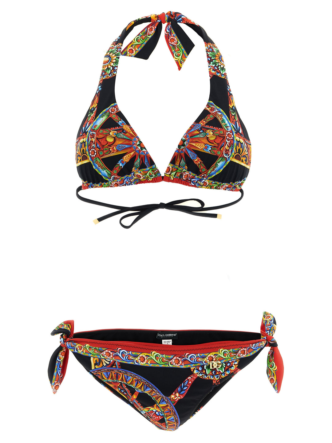 Dolce &amp; Gabbana Multicolor Polyamide Bikini