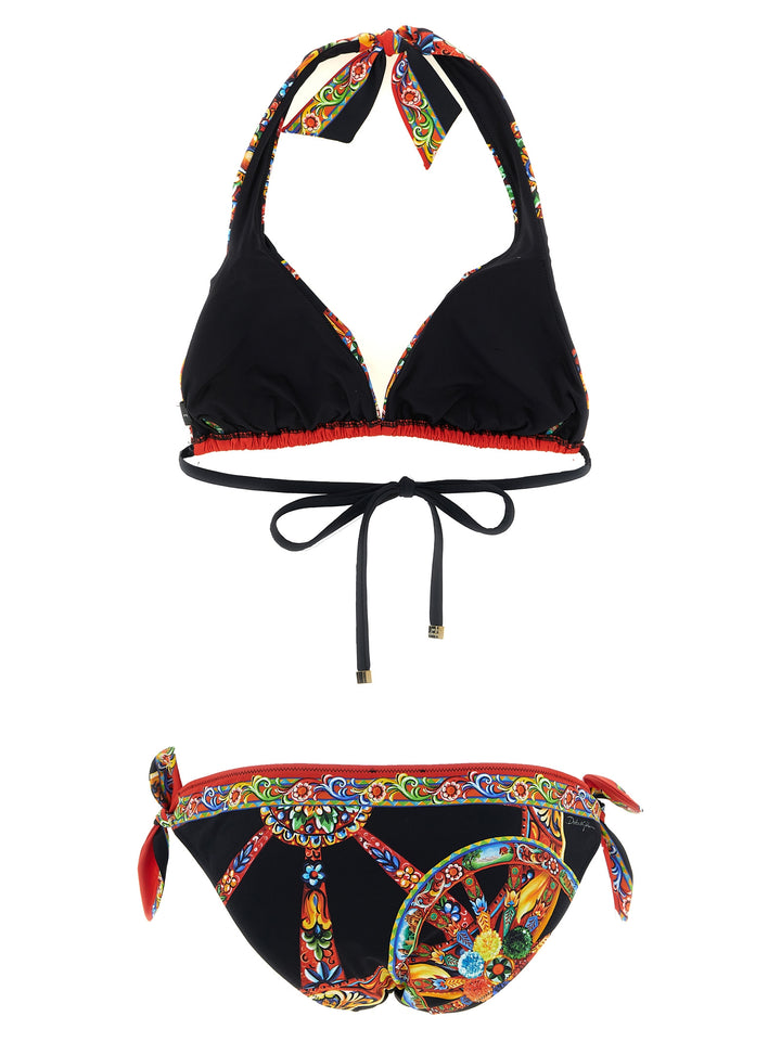 Dolce &amp; Gabbana Multicolor Polyamide Bikini