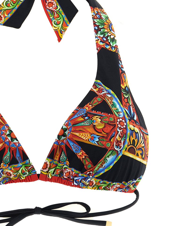Dolce &amp; Gabbana Multicolor Polyamide Bikini