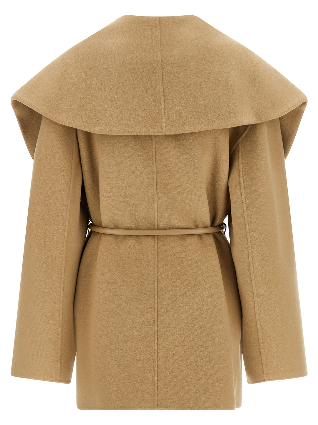 Sportmax Beige Wool Coat
