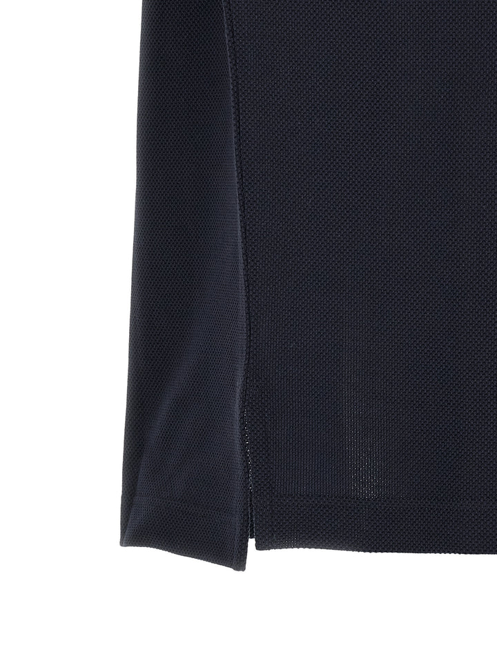 Saint Laurent Blue Cotton Polo Shirt