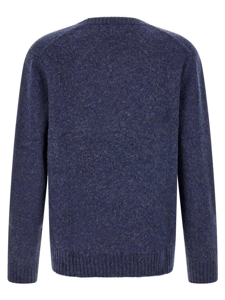 Polo Ralph Lauren Blue Wool Cardigan