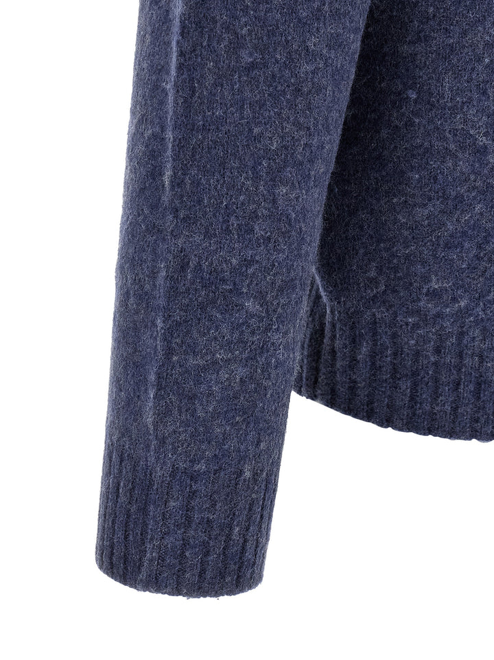 Polo Ralph Lauren Blue Wool Cardigan