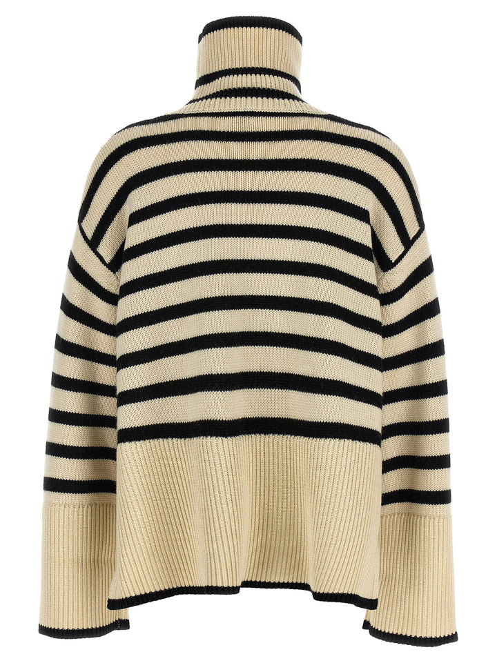 TOTEME Bicolor Wool Cardigan