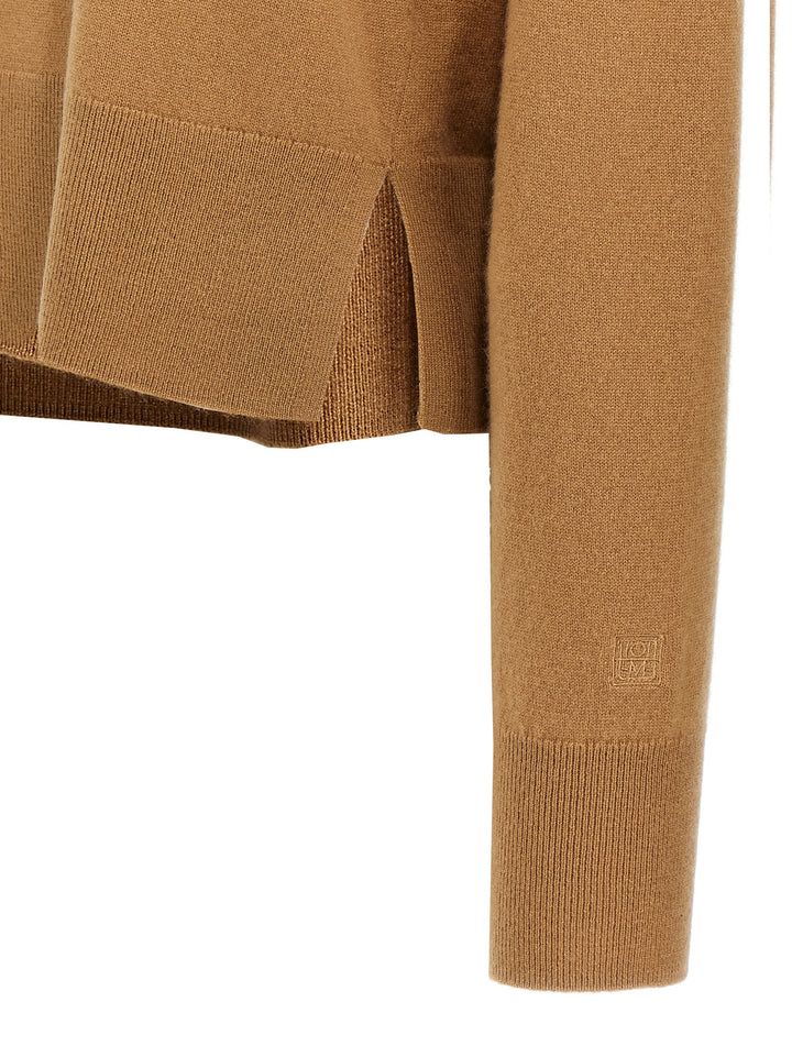 TOTEME Beige Cashmere Cardigan
