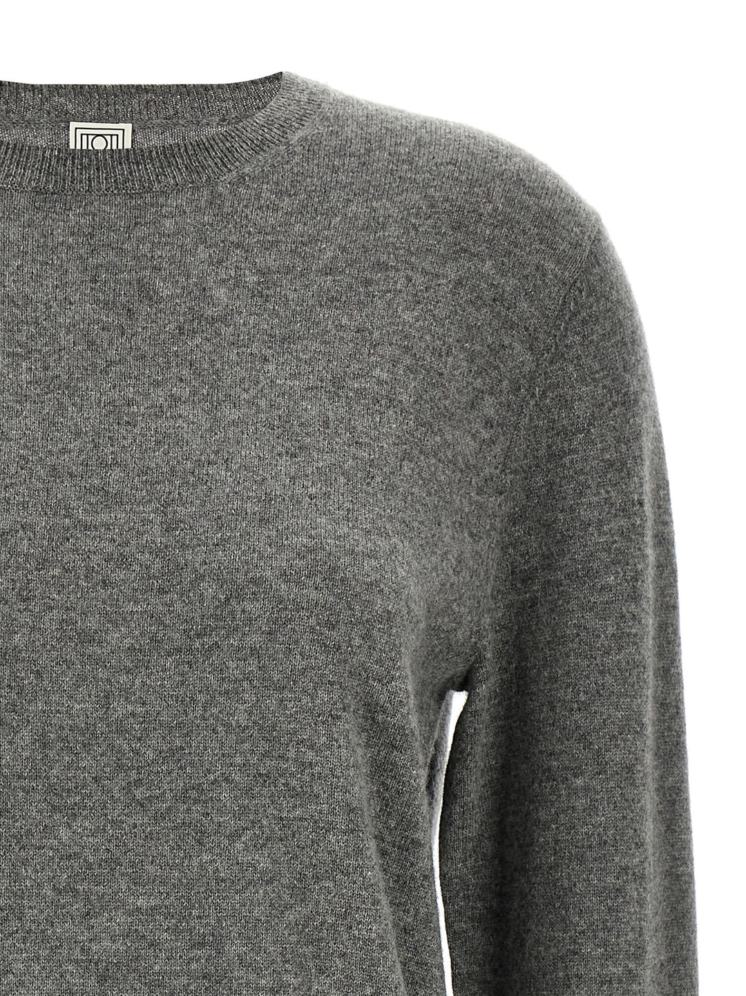 TOTEME Gray Cashmere Cardigan